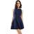 Stradivarius Denim Mini Dress - Blue
