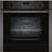 Neff B1ACE4AG3B Single Oven Electric Black, Grey