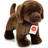 Hermann Teddy Stående Labrador Brun 30 cm