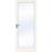 Swedoor Stable GW1 Massiv Glat Dør Med Glas 40 mm Hvid 82,5 204 cm Inderdør S 0502-Y (82.5x204cm)