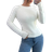Shein Autumn Winter Casual Solid Color Fitted Sweater
