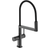 Hansgrohe Talis Select M54 1-grebs Køkkenarmatur Semi-Pro 3jet Børstet Sort Krom PVD Børstet sort/krom