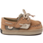 Sperry Sperry girls Bluefish Crib Jr Boat Shoe, Linen/Oat, Infant