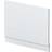 Hudson Reed Nuie Blocks Satin White 750mm Bath End Panel MOF171