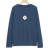 Shein Plus Crew Neck Daisy Print Long Sleeve Loose Casual TShirt
