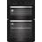 Hotpoint DIH 10D B Built In Electric Double Oven Black, Stainless Steel