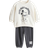 H&M Vit 2-Delat Sweatshirtset - Grå/Musse Pigg