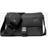 Michael Kors Eli Nylon Messenger Bag with Zip Pouch - Black