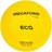 Handball Megaform Eco Jaune