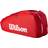 Wilson Tour Super Racket Bag 6 Pack Red