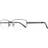 GD Collection Gunmetal Rectangle Metal Eyeglasses Online Large