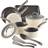 Rachael Ray + Create Aluminum Cookware Set with lid 11 Parts