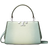 Tory Burch Mini Eleanor Snake-Embossed Satchel - Blanc