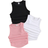 Shein pcs Knitted Solid Color Stand Collar Vest Outfit Set For Tween Girls Short Length