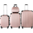 tectake Pucci 4 delar - Rose Gold