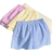 Shein pcsSet Tween Girls Casual Striped Woven Straight Leg Shorts
