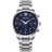 Faucon Roman F10019 Man 43 mm Analog Kvarts Safirbelagt mineralglas Blue 22 mm