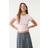 Stradivarius Slim Fit Basic T-Shirt - Pastel Pink