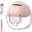 Tomtop Jms Wearable Breast Pump for Breastfeeding 12 Suction Pink