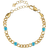 ANNEBRAUNER Panzer Aquamarine Bracelet