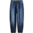 H&M Barrel High Jeans - Dark Denim Blue