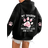 Shein Womens Animal Paw Print Hooded Sweatshirt Casual Long Sleeve Hoodie Pullover For Fall And Winter