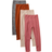 Shein pcs Girls Casual Solid Knitted Ribs Slim Fit Pants Set AllMatch Bottoms
