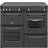 Stoves Richmond 100Ei TCH 100cm Electric Range Cooker Grey, Anthracite