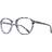Blue Havana Phantos Plastic Eyeglasses Large