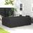 OutSunny Garden Furniture Cover Outdoor Waterproof Rattan Set Rain Protection Black