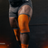 SBD Forge Powerlifting Knee Sleeves Orange