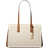 Michael Kors Laila Medium Signature Logo Tote Bag - Vanilla/Acorn