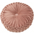 Shein Pumpkin Shaped Pillow Solid Color Round Cushion For Living Room Bay Window Seat Cushion Throw Pillow Home Decor Complete Decoration Pillows Pink (35x35cm)
