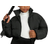 Shein Tween Girls Minimalist Comfortable Fashionable Oversized Cropped Length Stand Collar Padded Coat Super Warm