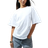 ASOS T-shirt Med Korsettalje - Hvid