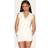 PrettyLittleThing Petite Cream Knitted Longline Waistcoat - White