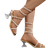 Shein Womens Rhinestone And Pearl Decorated Sexy Square Toe High Heels Sandals With Snake Design And Wraparound Strap Perfect For Summer Parties