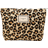 Shein 1pc Leopard Print Zippered Makeup Bag