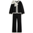 H&M Pige 2-Piece Bow Detail Set - Sort
