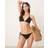 Stradivarius Textured Bikini Top - Black