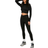 boohoo Super Soft Peached V Waistband Legging - Black