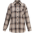 Shein Womens Loose Fit Plaid Print Drop Shoulder Long Sleeve Casual Shirt Summer