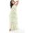 Vero Moda Halterneck Tiered Maxi Dress - Lemon Print