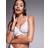 Ann Summers Fuller Bust Sexy Lace Non Padded Plunge Bra - White