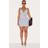 PrettyLittleThing Shape Double Waistband Mini Skirt - Grey