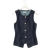 Gina Tricot Tailored Denim Vest - Indigoblå
