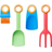 Fiskars MyFirst Cultivating tool set (4pc)