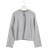 Gina Tricot Gråmeleret Strikket Cardigan - Enkelt Knap
