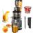 Elektrisk Juicemaskin 200 W Slow Masticating Cold Press Juicer