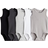 H&M Baby Black 5-pack cotton bodysuits 1½-2Y